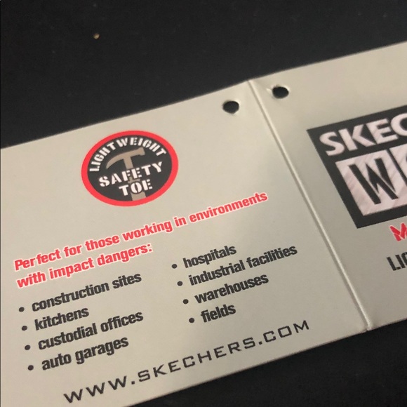 Skechers Black  Work Shoes - Size 9.5 - Picture 9 of 9